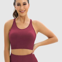 Soutien-Gorge Sport Sans Couture Dos Nageur | Yogaova