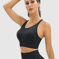 Soutien-Gorge Sport Sans Couture Dos Nageur | Yogaova