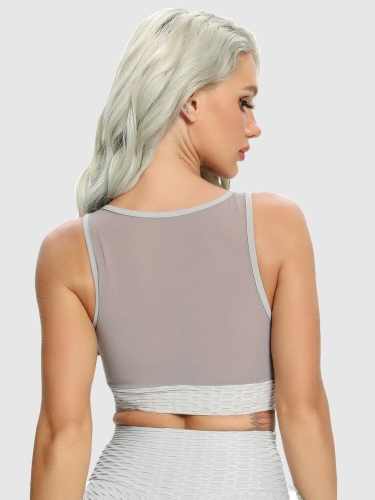 Soutien-Gorge Sport Transparence Maille | Yogaova