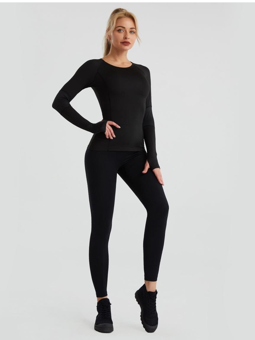 T-shirt Sport Anti Transpirant Manche Longue | Yogaova