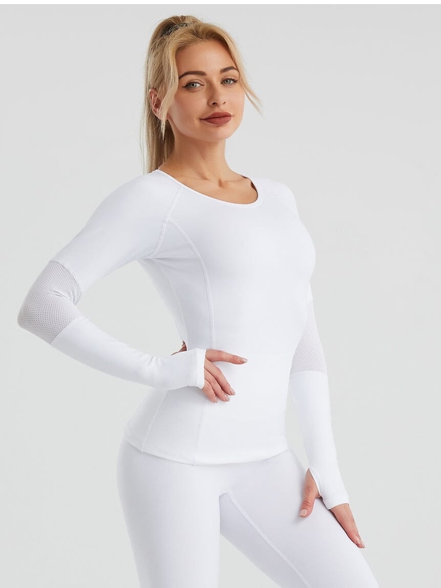 T-shirt Sport Anti Transpirant Manche Longue | Yogaova