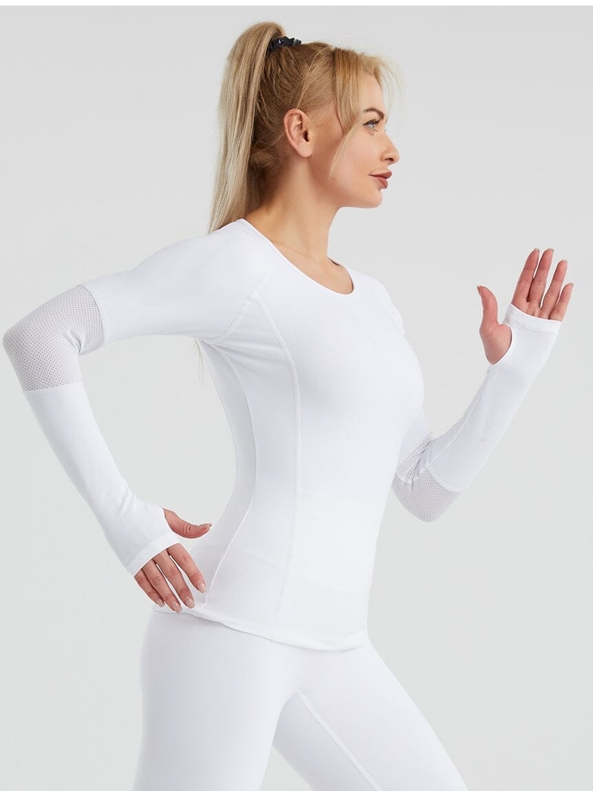 T-shirt Sport Anti Transpirant Manche Longue | Yogaova