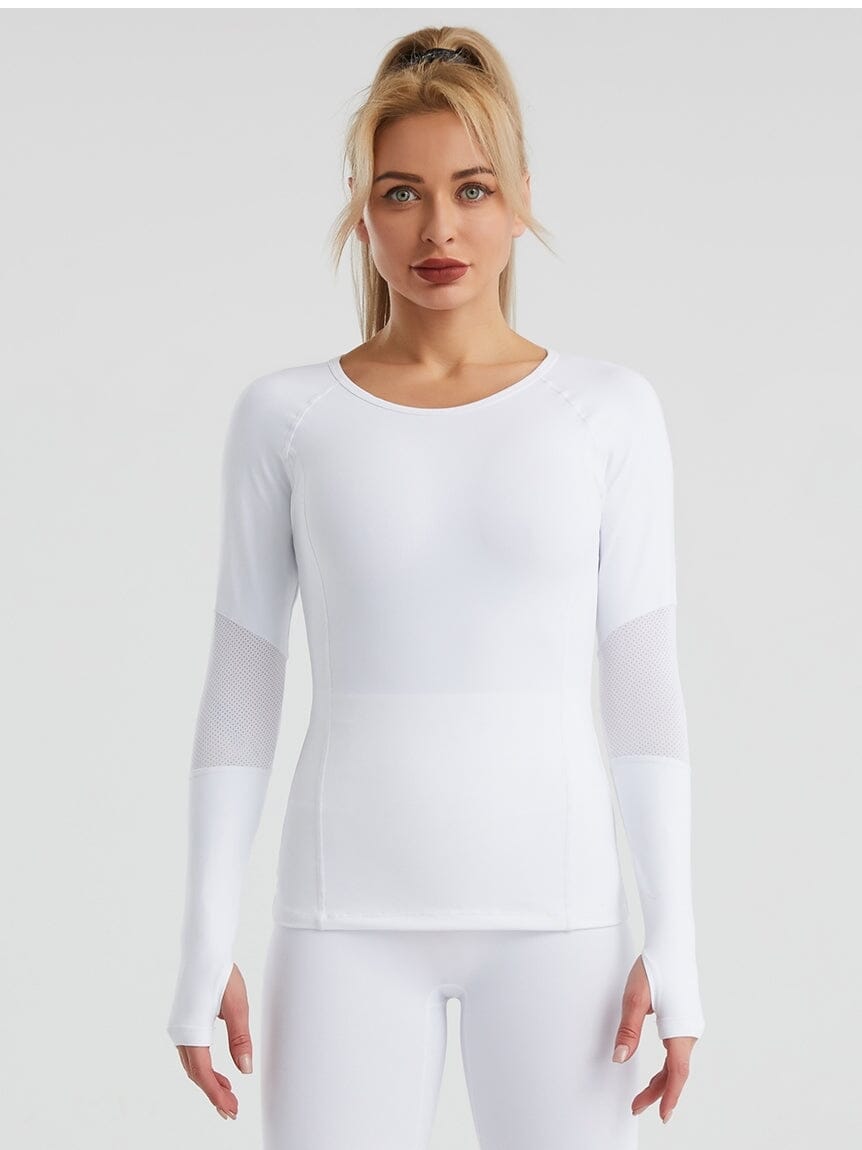 T-shirt Sport Anti Transpirant Manche Longue | Yogaova