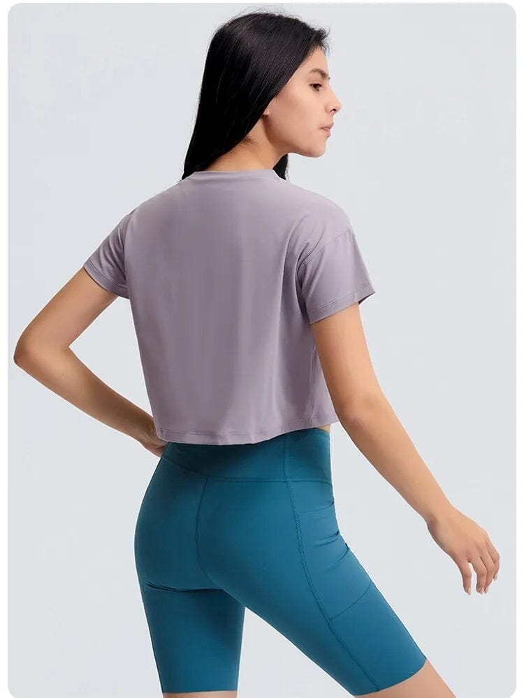 T-Shirt Sport Fitness Manches Courtes | Yogaova