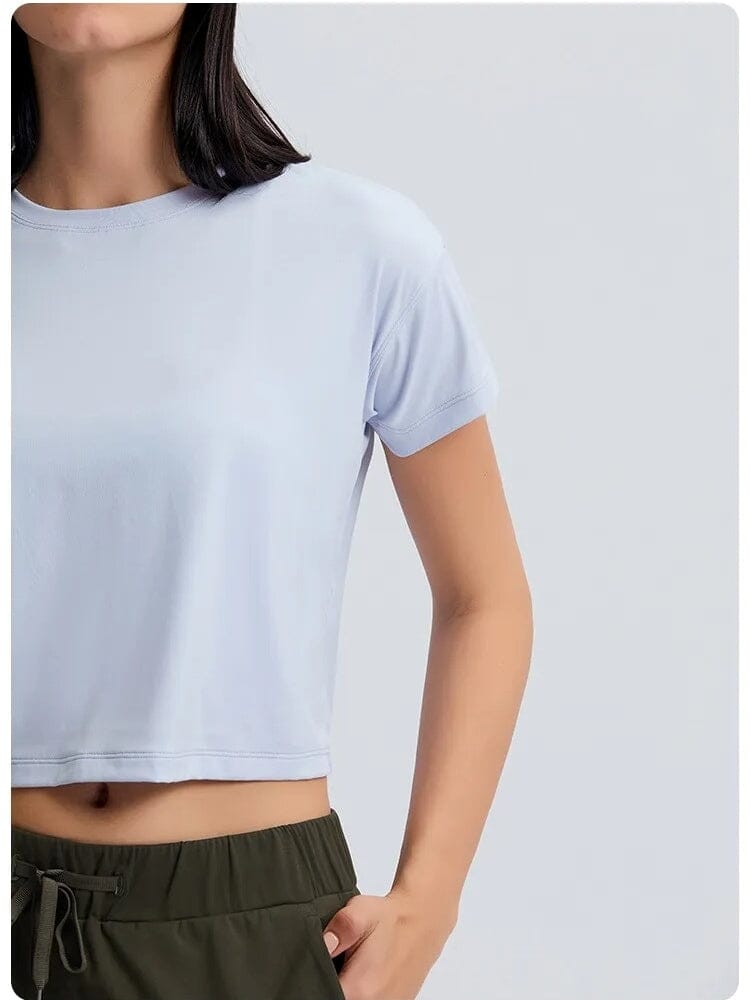 T-Shirt Sport Fitness Manches Courtes | Yogaova