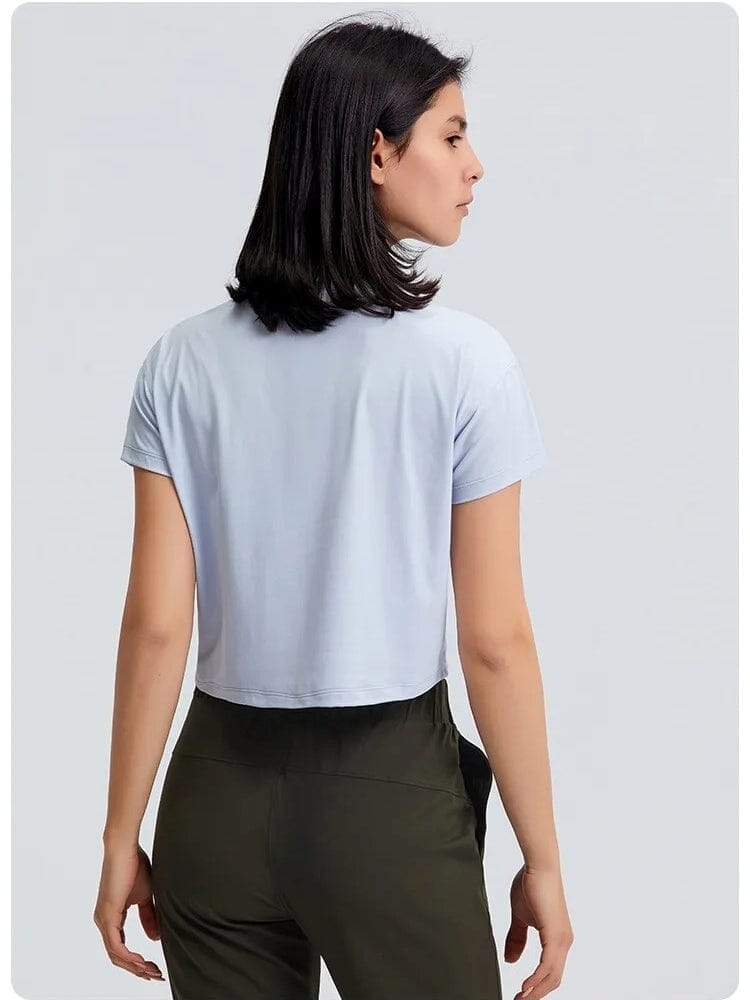 T-Shirt Sport Fitness Manches Courtes | Yogaova