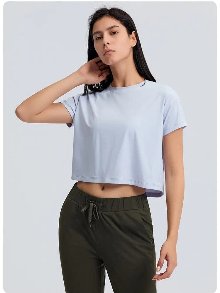 T-Shirt Sport Fitness Manches Courtes | Yogaova