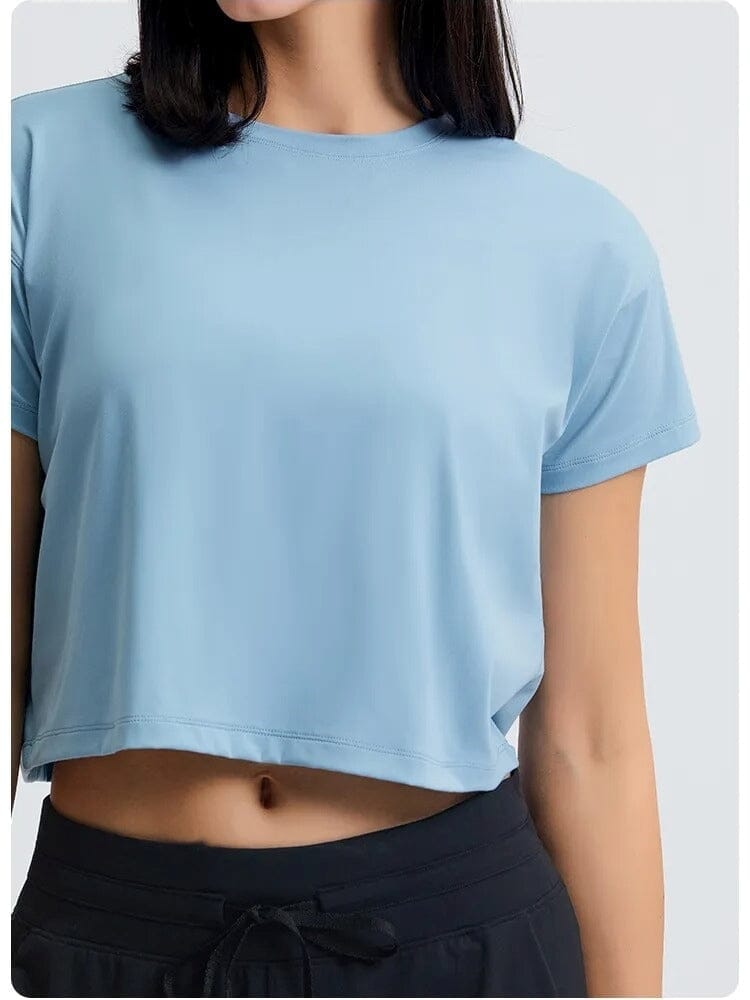 T-Shirt Sport Fitness Manches Courtes | Yogaova