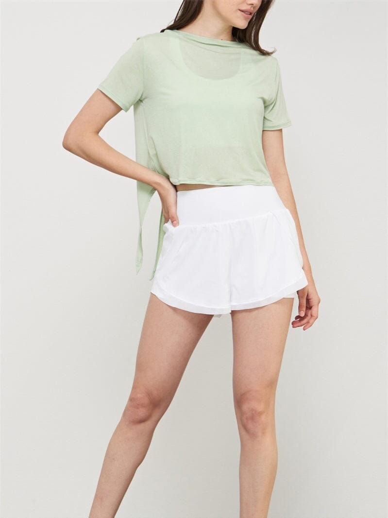 T-Shirt Sport Manches Courtes Col Rond | Yogaova