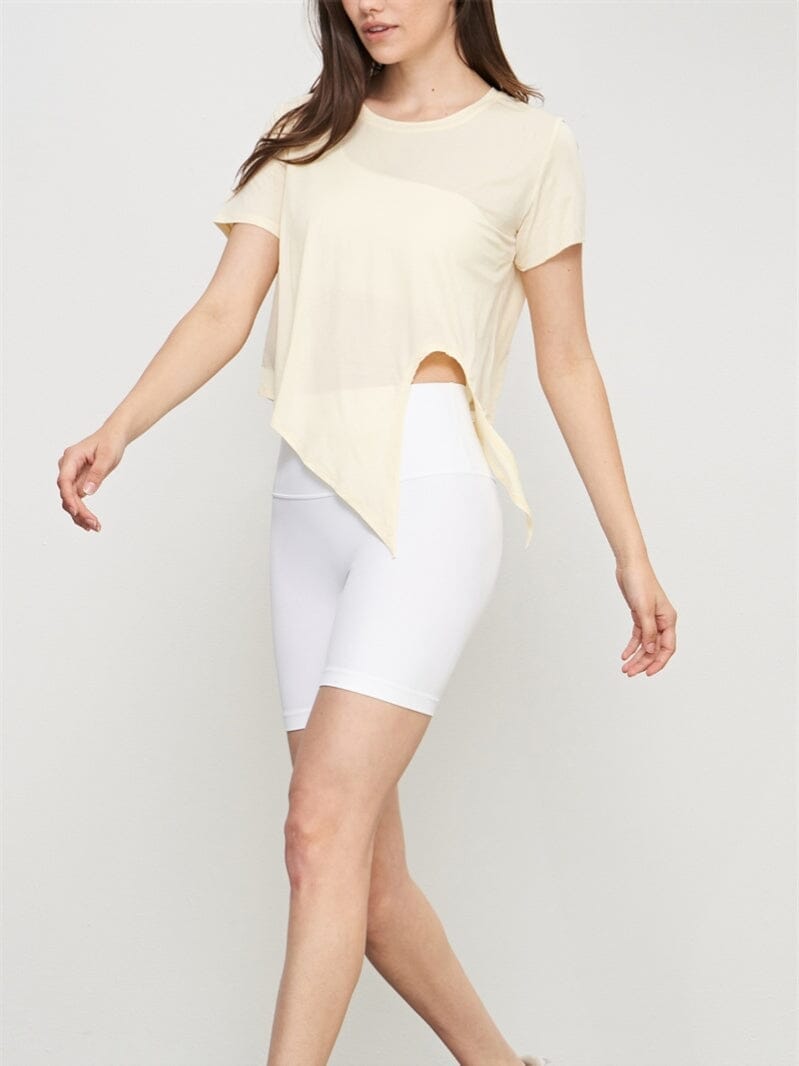 T-Shirt Sport Manches Courtes Col Rond | Yogaova