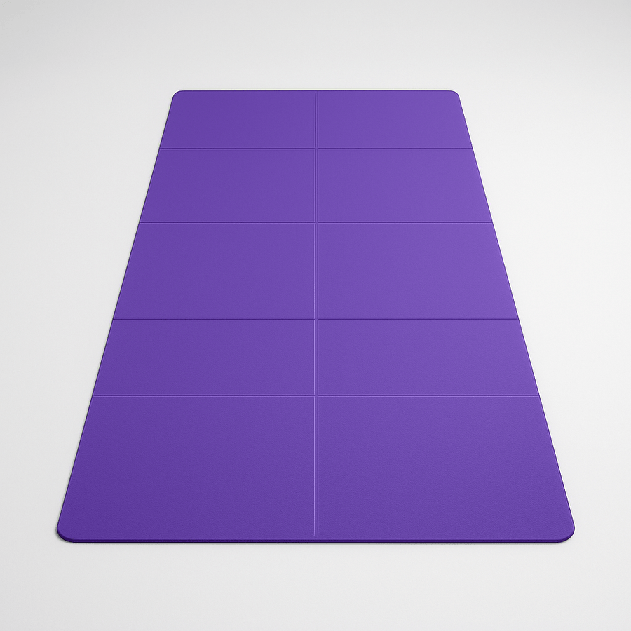 Tapis de yoga 4mm mauve