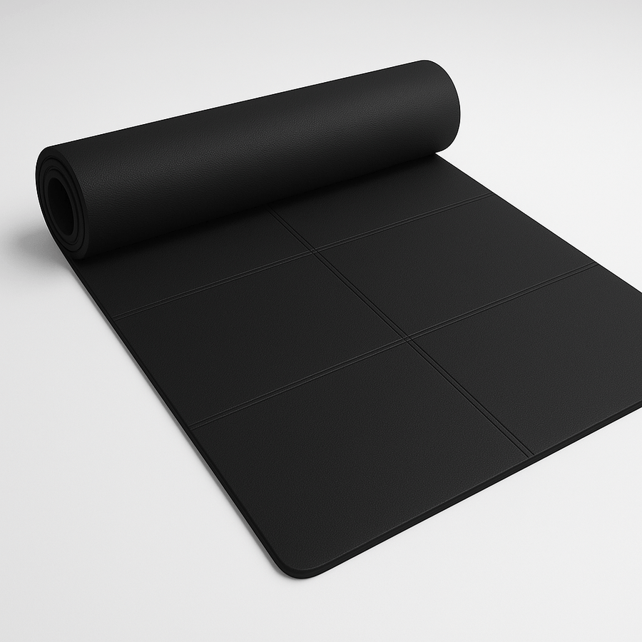 Tapis de yoga 4mm noir