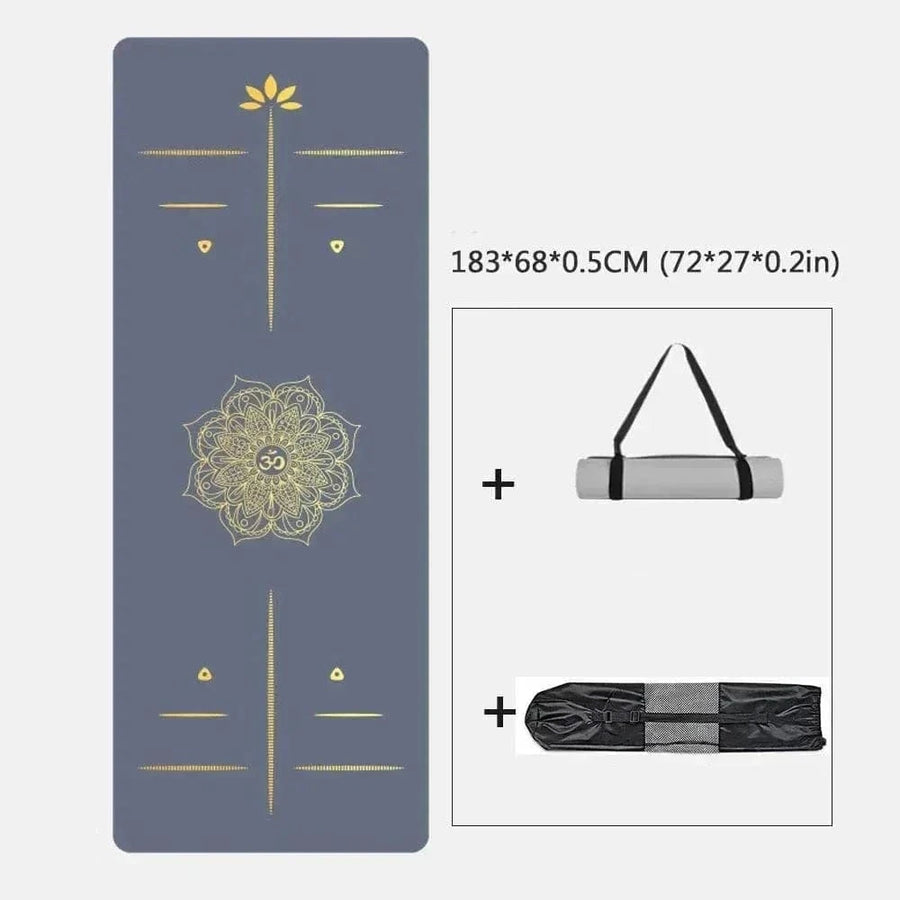 Tapis de Yoga Couleur Mandala 5mm