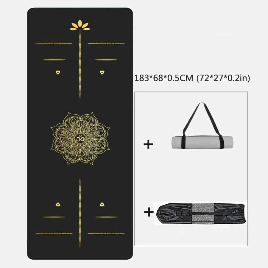 Tapis de Yoga Couleur Mandala 5mm