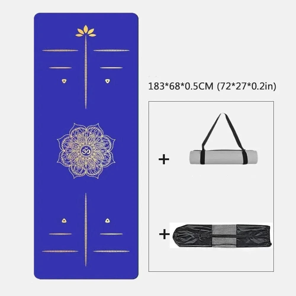 Tapis de Yoga Couleur Mandala 5mm