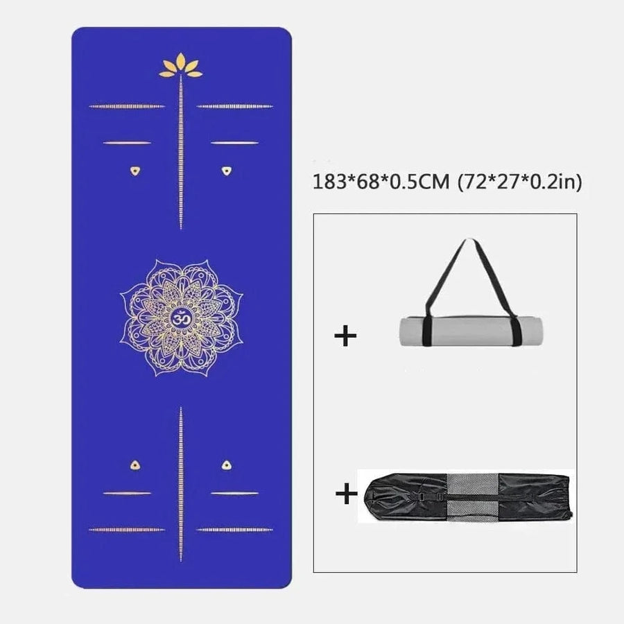Tapis de Yoga Couleur Mandala 5mm