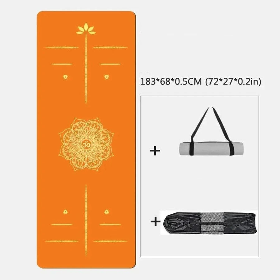 Tapis de Yoga Couleur Mandala 5mm