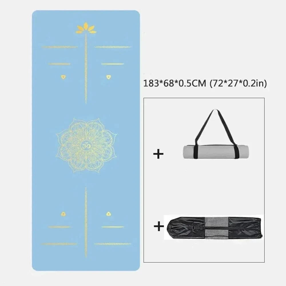 Tapis de Yoga Couleur Mandala 5mm
