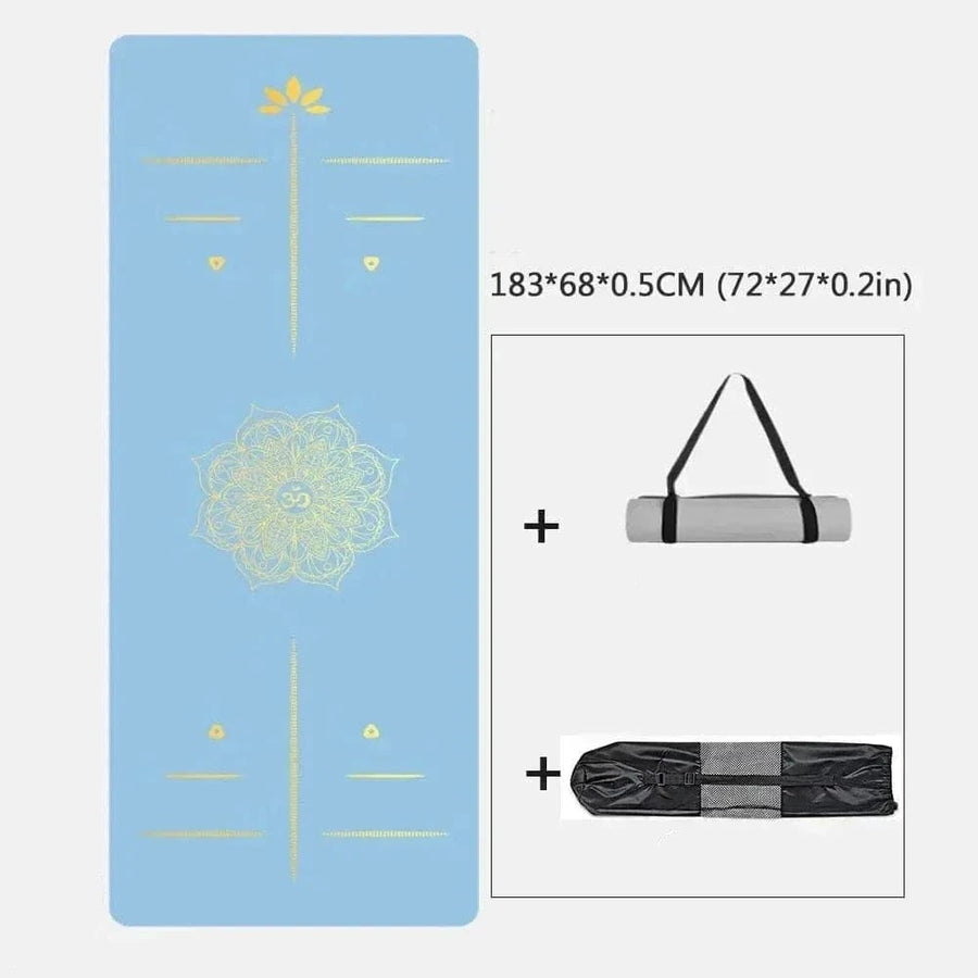 Tapis de Yoga Couleur Mandala 5mm