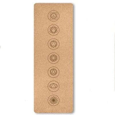 Tapis de Yoga en Liège Naturel Personnalisable 5mm