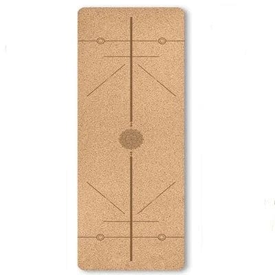 Tapis de Yoga en Liège Naturel Personnalisable 5mm
