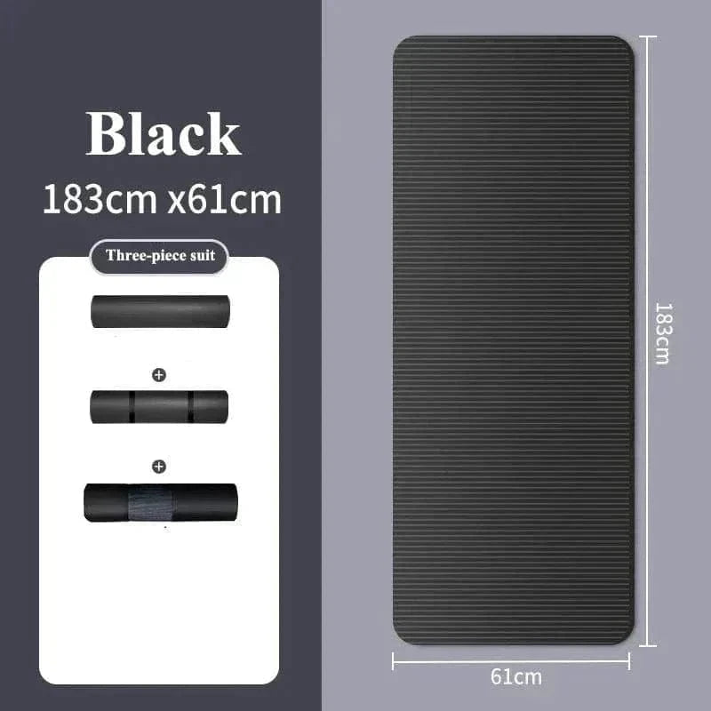Tapis de Yoga Épais 10mm/20mm