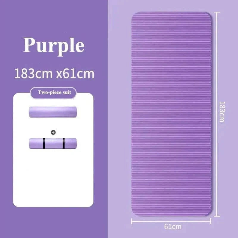 Tapis de Yoga Épais 10mm/20mm