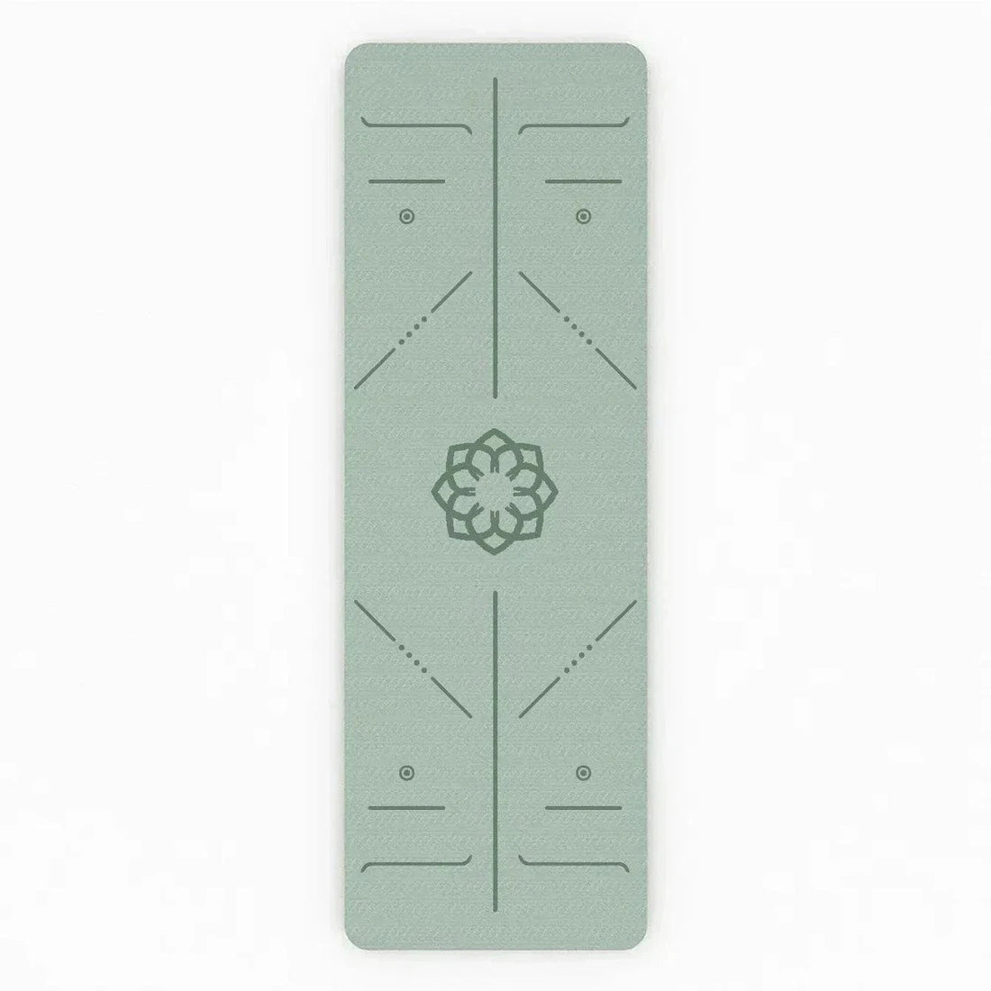 tapis de yoga pliable vert