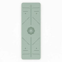 tapis de yoga pliable vert