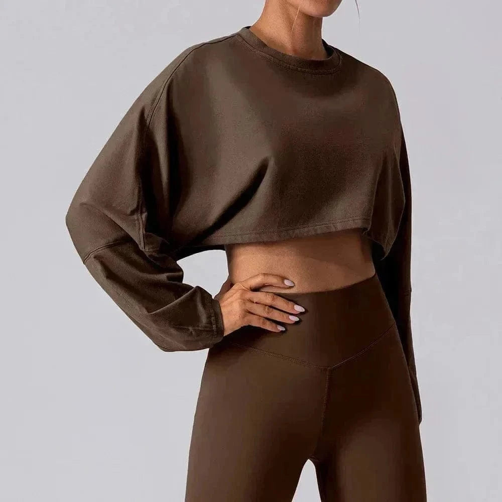 Tee-shirt Yoga Femme Long Motif Ondulé
