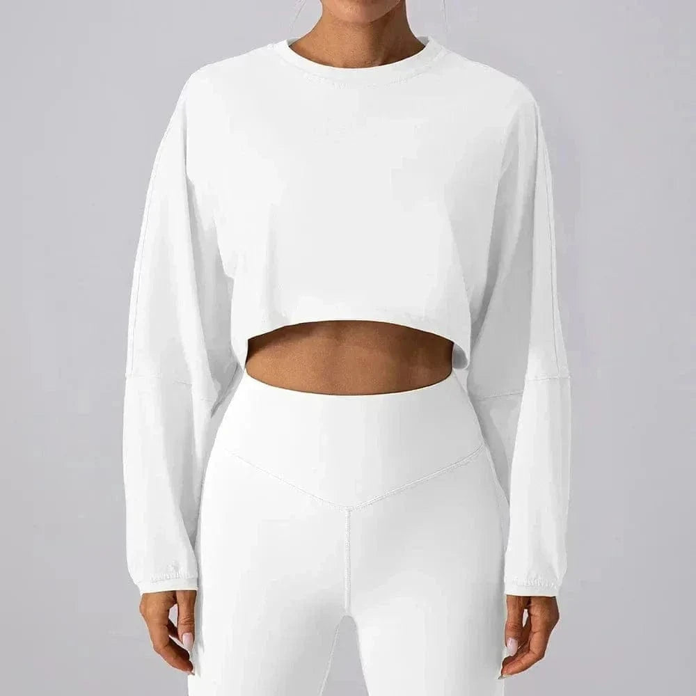 Tee-shirt Yoga Femme Long Motif Ondulé