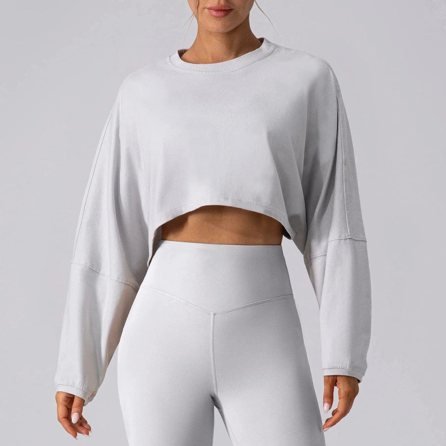 Tee-shirt Yoga Femme Long Motif Ondulé