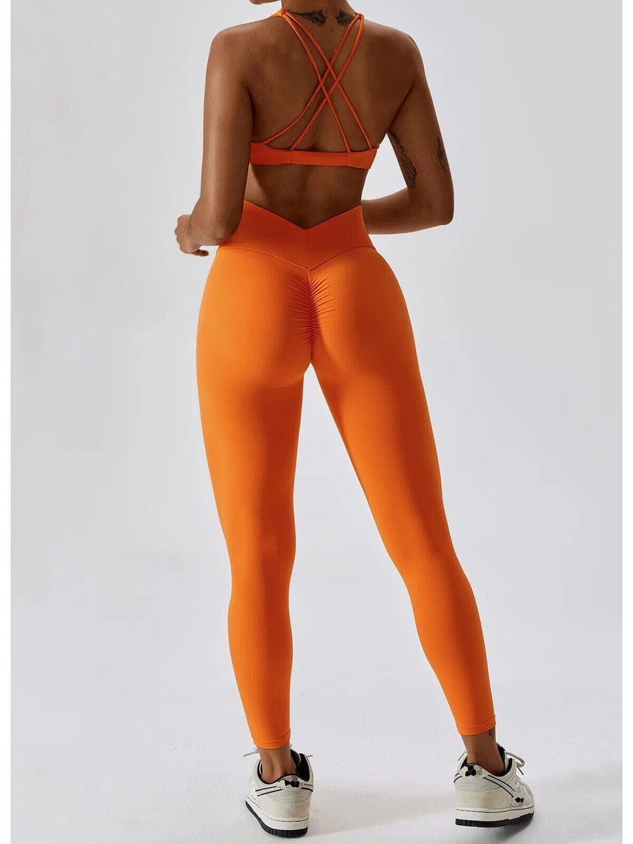 Tenue Sport Legging et Soutien-Gorge Push Up | Yogaova