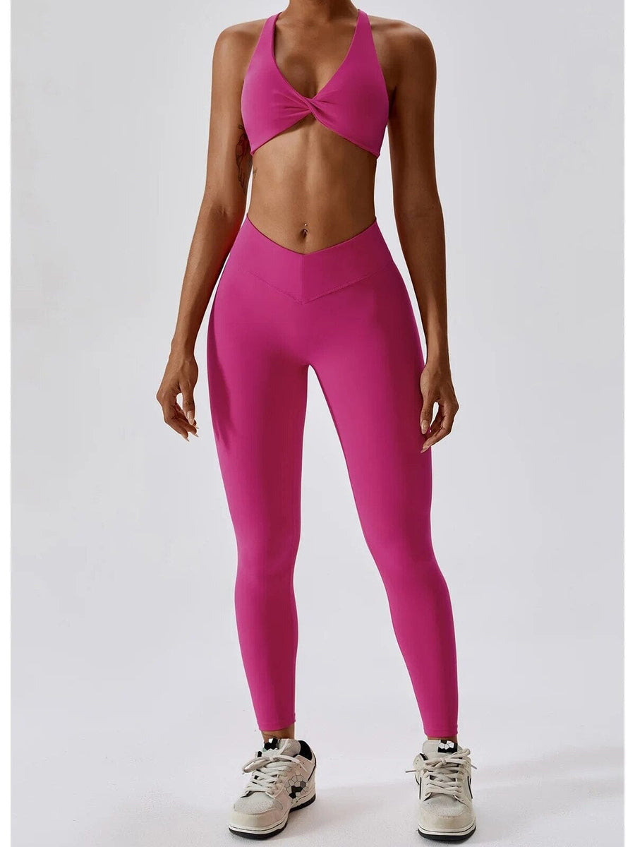 Tenue Sport Legging et Soutien-Gorge Push Up | Yogaova