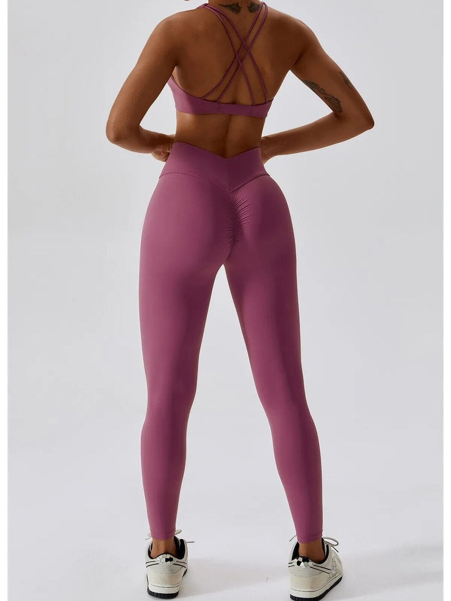 Tenue Sport Legging et Soutien-Gorge Push Up | Yogaova