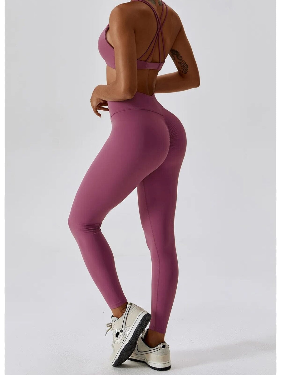 Tenue Sport Legging et Soutien-Gorge Push Up | Yogaova