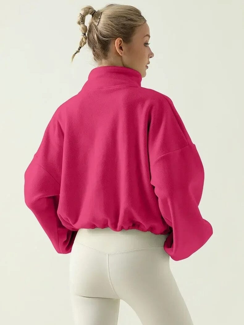 Veste de Sport Polaire Zippée | Yogaova