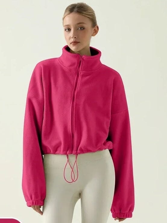 Veste de Sport Polaire Zippée | Yogaova