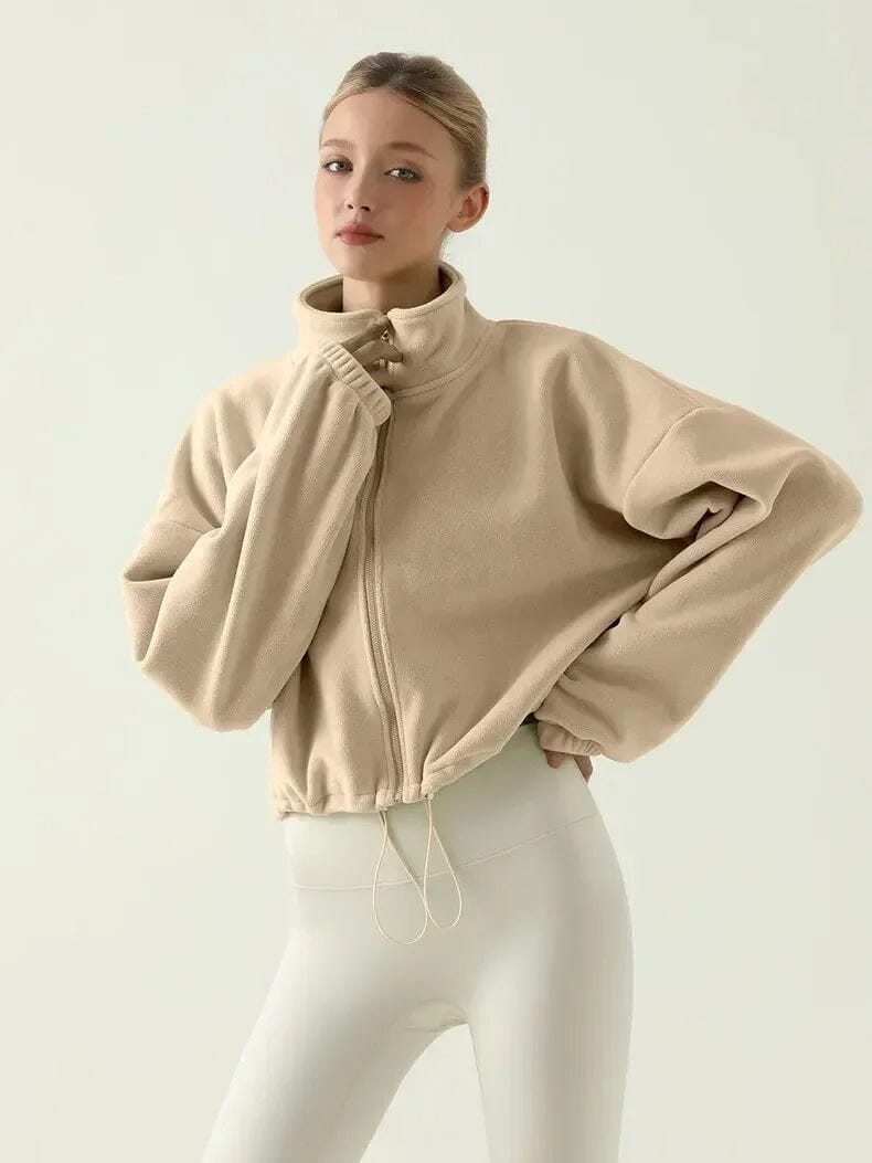 Veste de Sport Polaire Zippée | Yogaova