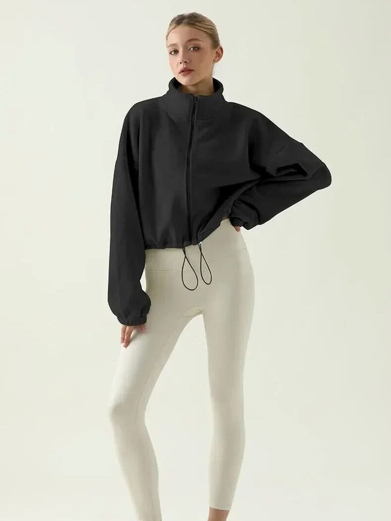 Veste de Sport Polaire Zippée | Yogaova