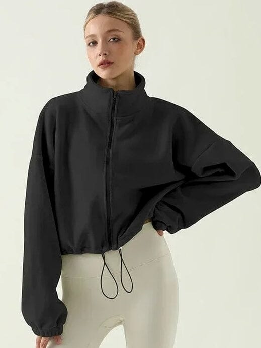Veste de Sport Polaire Zippée | Yogaova