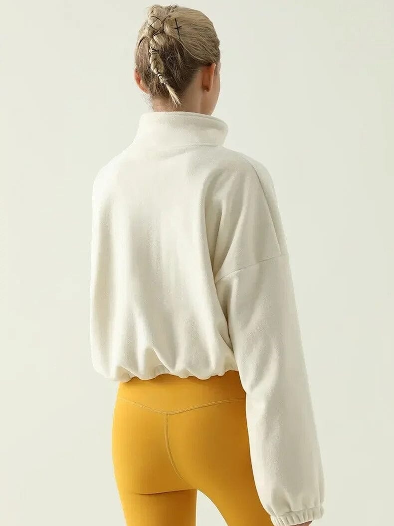 Veste de Sport Polaire Zippée | Yogaova