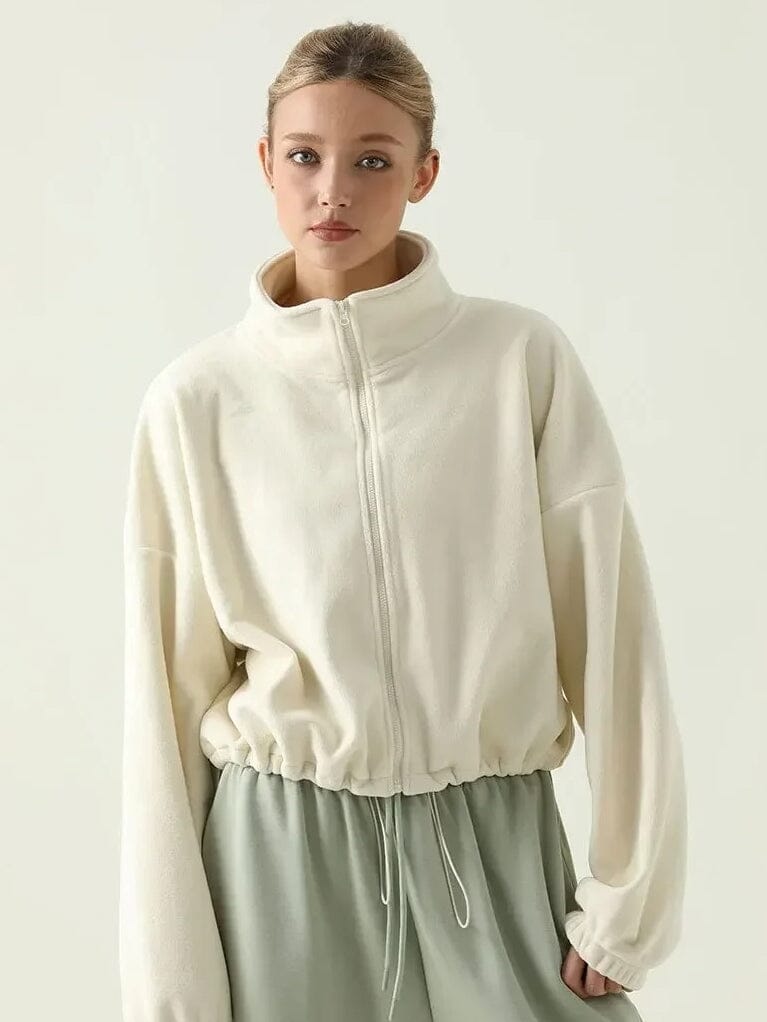 Veste de Sport Polaire Zippée | Yogaova