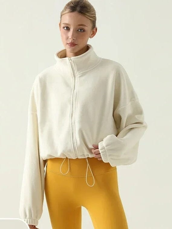 Veste de Sport Polaire Zippée | Yogaova