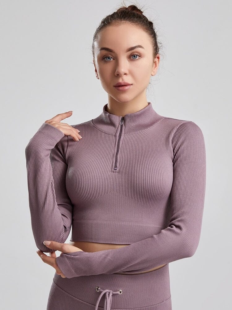 Veste Sport Côtelée - Kylia | Yogaova