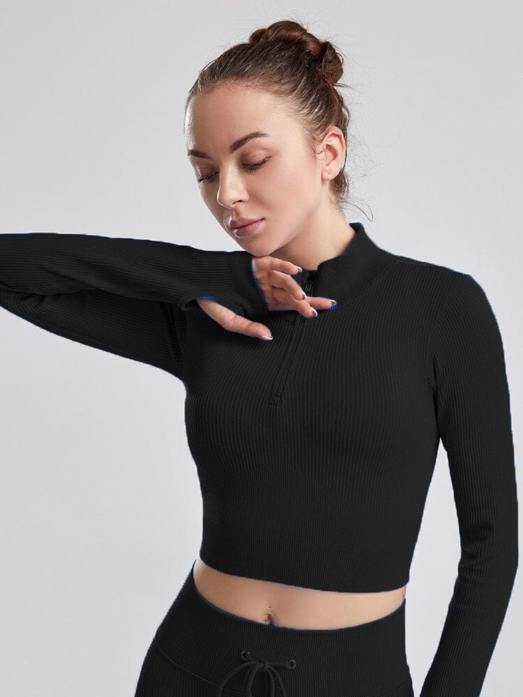 Veste Sport Côtelée - Kylia | Yogaova
