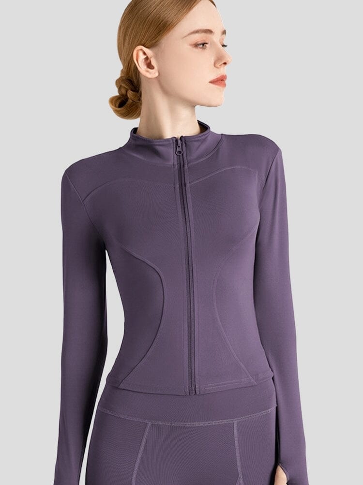 Veste Sport Sans Capuche | Yogaova