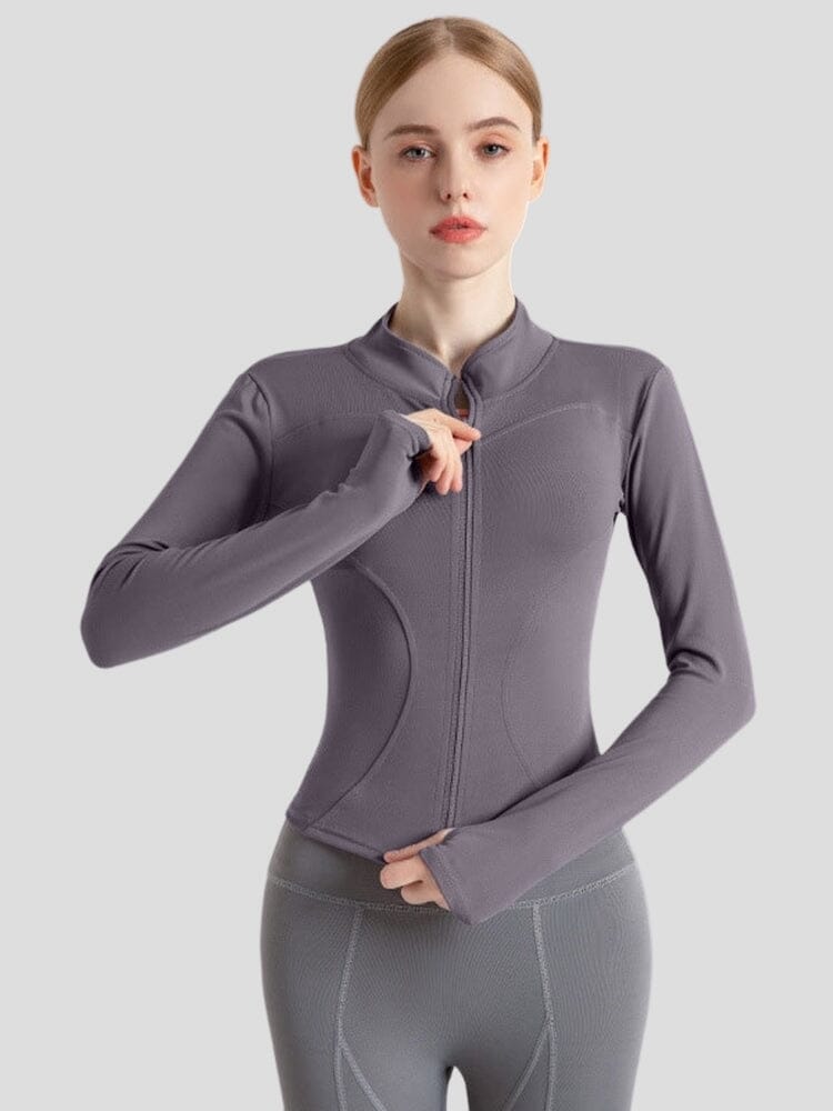 Veste Sport Sans Capuche | Yogaova